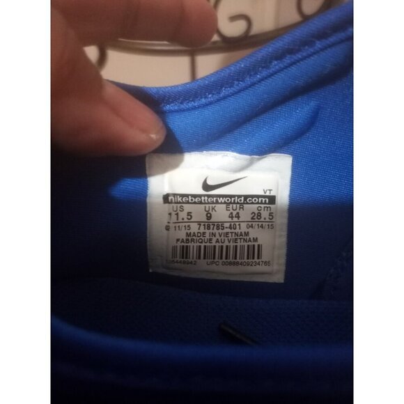 Nike Free TR Flyknit 718785-401 Blue Running Shoes Sneakers Women's Size 11.5 - Picture 2 of 14